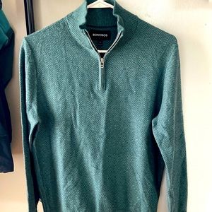 Bonobos Cotton Cashmere Half-zip Sweater